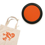 Izink textile - Tampon encreur - Orange