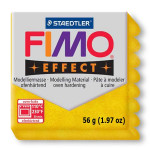 Pâte polymère Fimo Effect 56g - 112 - Or pailleté