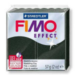 Pâte polymère Fimo Effect 56g - 907 - Noir perle