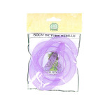 Tube en résille - Violet - 60 cm x 8 mm