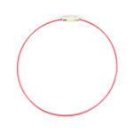 Bracelet fil câblé - Rose Fuchsia - Ø 23 cm