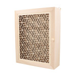 Boite à clés en bois Japan - 20 x 25 x 6,5 cm
