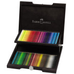 Crayon de couleur Polychromos - Coffret en bois 72 couleurs