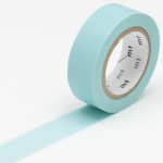 Masking tape uni bleu pastel