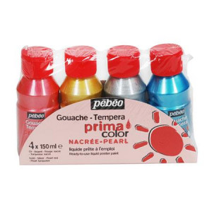 Assortiment PRIMACOLOR 4x 150 ml couleur nacré