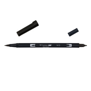 Feutre double pointe ABT Dual Brush Pen - 126 - Olive clair