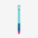 Style bille Click & Clack 2 couleurs chouette