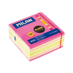 Bloc-notes adhésives Fluo 76 x 76 mm 400 pcs