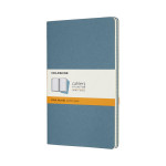 Cahier ligné Bleu 13 x 21 cm 3 pcs