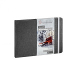 Carnet aquarelle teinté Gris 200 g/m² 60 pages - 14,8 x 10,5 cm (A6)