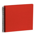 Album spiralé Economy Medium 40 pages noires couverture Efalin 24,5 x 23 cm - Bleu ciel