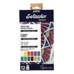 Peinture Setacolor moiré set Exploration 12 x 20 ml