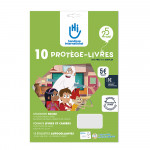 Protège-livres Kit pour 10 couvertures